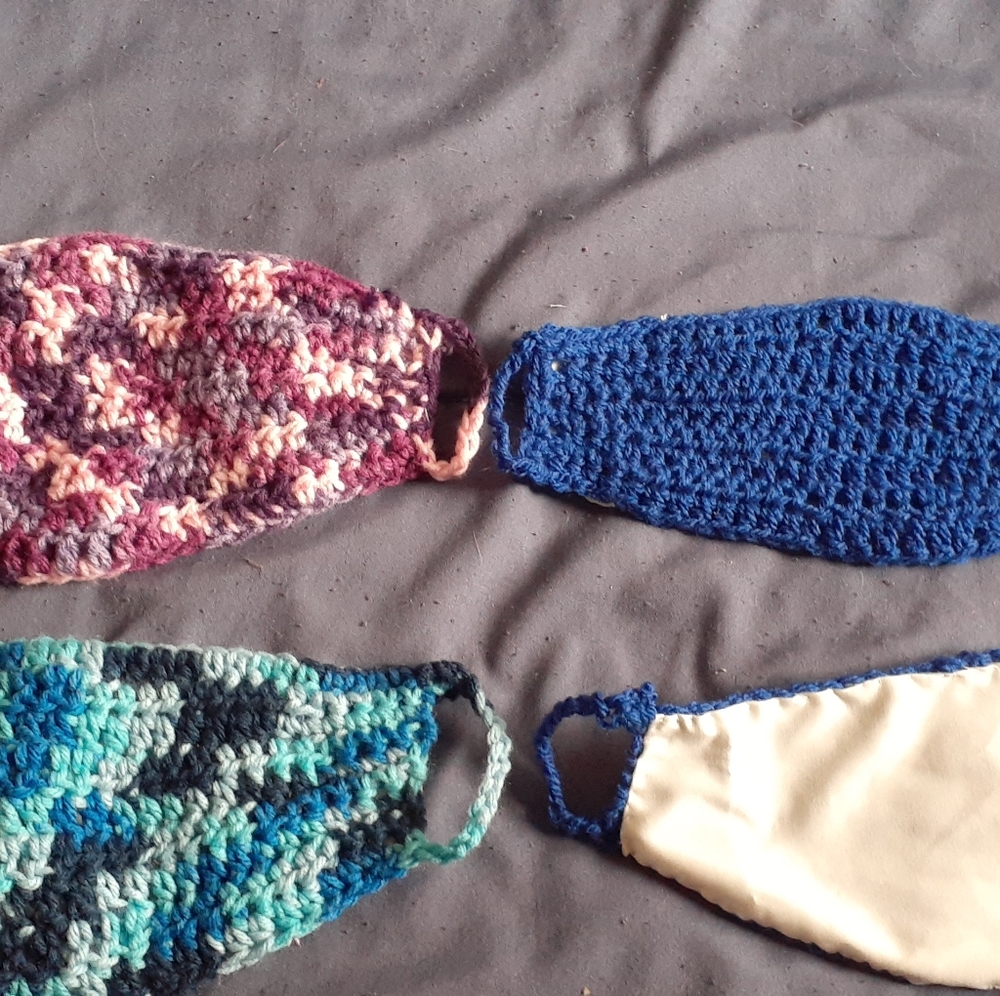 Selling Crochet Mask - Picture 1 of 2